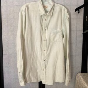 Marine Layer Slub Button Down, Larger, White